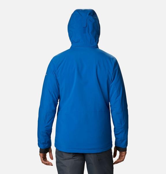 Columbia Powder 8s Ski Jacket Blue For Men's NZ14360 New Zealand